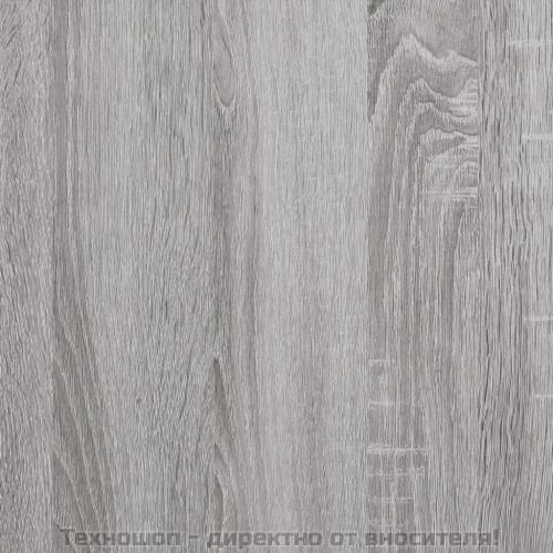 ТB шкаф, сив сонома, 100x34,5x44,5 см, инженерно дърво