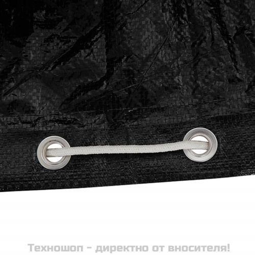 Покривала за ъглови градински мебели 2 бр 16 капси 215x215x90см