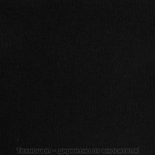 Люлеещ се стол, черен, текстил