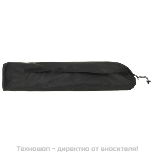 Мрежа за тенис, черно-червена, 500x100x87 см, полиестер