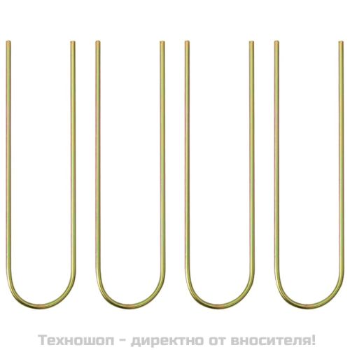 Рикошет мрежа за футбол черно и жълто 183x85x120 см полиестер