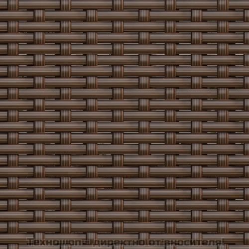 Градински лаундж комплект, кафяв, полиратан