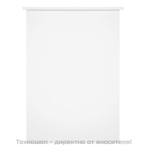 Бюро, бяло, 100x55x75 см, инженерно дърво