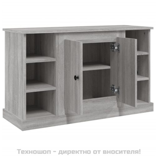 Сайдборд, сив сонома, 100x35,5x60 см, инженерно дърво