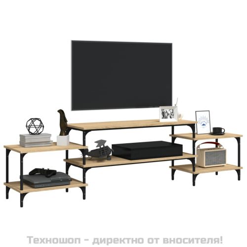 ТB шкаф, дъб сонома, 197x35x52 дсм, инженерно дърво