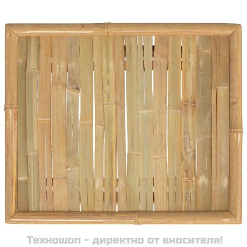 Градинска маса 65x55x30 см бамбук