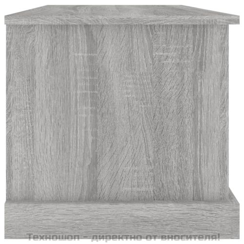 Кутия за съхранение, сив сонома, 70x40x38 см, инженерно дърво