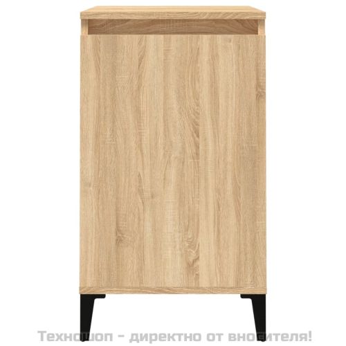 Нощни шкафчета, 2 бр, сонома дъб, 40x35x70 см, инженерно дърво