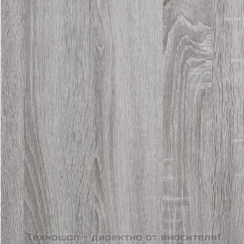 Нощно шкафче, сив сонома, 40x35x70 см, инженерно дърво