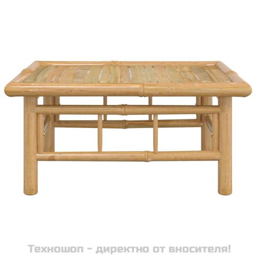 Градинска маса 65x55x30 см бамбук