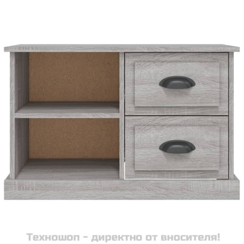 ТВ шкаф, сив сонома, 73x35,5x47,5 см, инженерно дърво