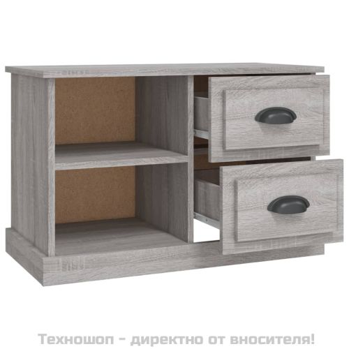 ТВ шкаф, сив сонома, 73x35,5x47,5 см, инженерно дърво