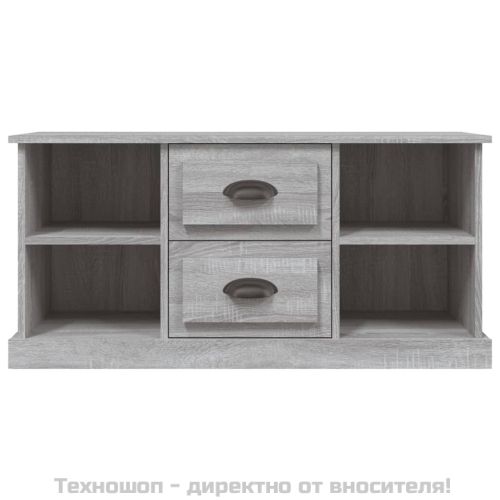 ТB шкаф, сив сонома, 99,5x35,5x48 см, инженерно дърво