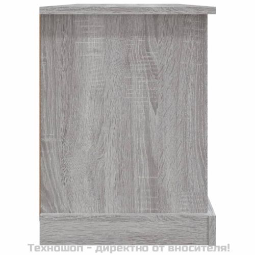 ТB шкаф, сив сонома, 99,5x35,5x48 см, инженерно дърво