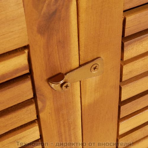 Градинска кутия за съхранение 70x87x104 см акациево дърво масив