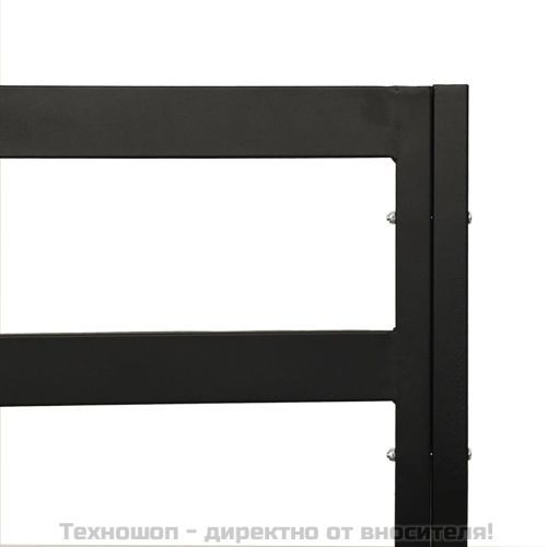 Градински столове със сиви възглавници 2 бр 68x76x79 см стомана