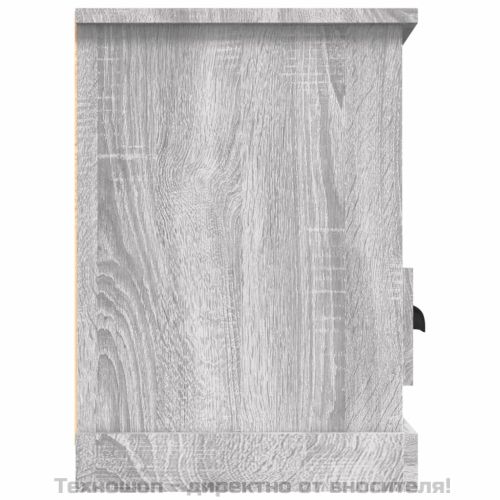 ТB шкаф, сив сонома, 100x35x50 см, инженерно дърво