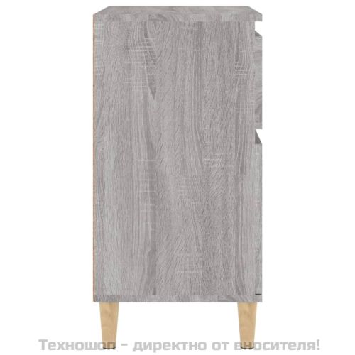 Сайдборд, сив сонома, 60x35x70 см, инженерно дърво
