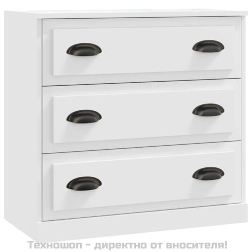 Сайдборди, 2 бр, бели, инженерно дърво