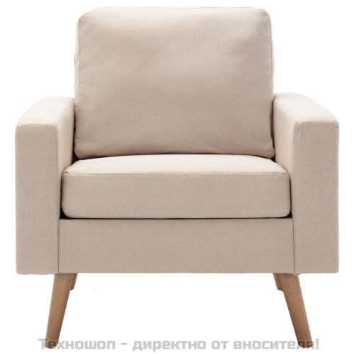 Фотьойл, кремав, текстил