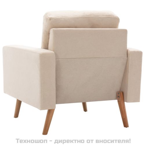 Фотьойл, кремав, текстил