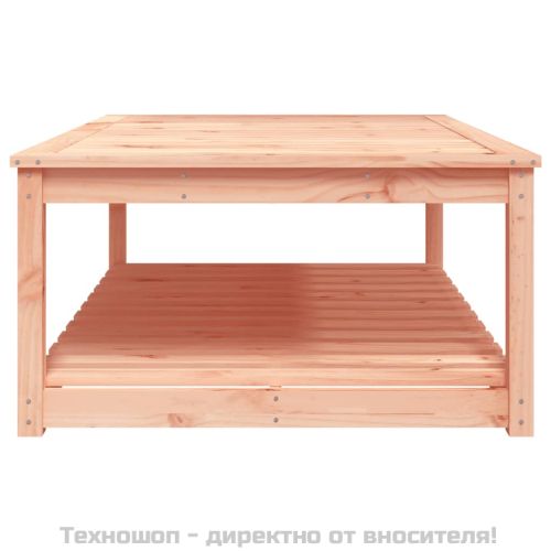 Градинска маса, 121x82,5x45 см, дугласко дърво масив