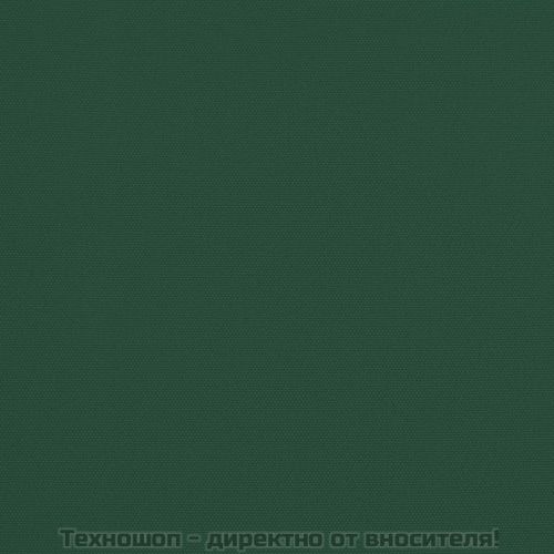 Градински чадър с дървен прът, зелен, 300x300x273 см