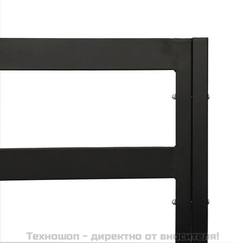 Градински лаундж комплект 6 части с пясъчни възглавници стомана