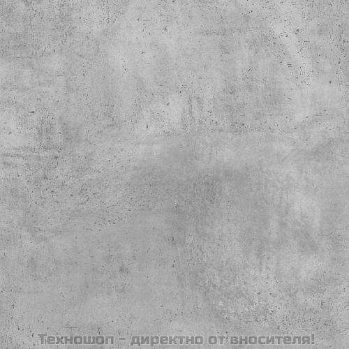 Сайдборд, бетонно сив, 100x35,5x60 см, инженерно дърво