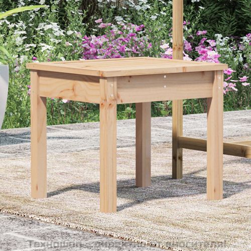 Градинска пейка, 50x44x45 см, борово дърво масив