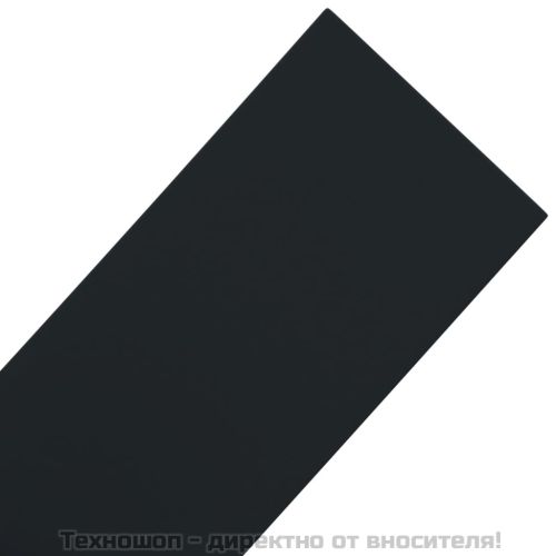 Градински кантове, 2 бр, черни, 10 м, 15 см, полиетилен