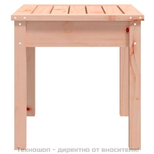 Градинска пейка 50x44x45 см масивна дугласка дървесина
