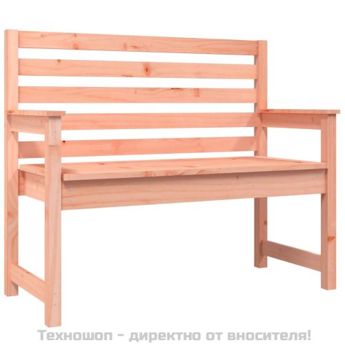 Градинска пейка 109x48x91,5 см масивна дугласка дървесина