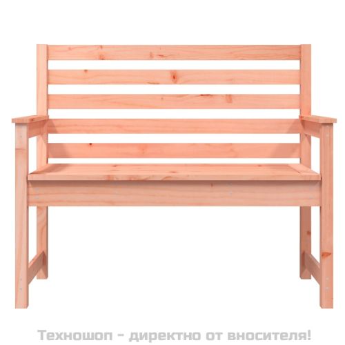 Градинска пейка 109x48x91,5 см масивна дугласка дървесина
