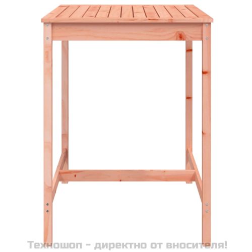 Градинска маса, 82,5x82,5x110 см, дугласко дърво масив