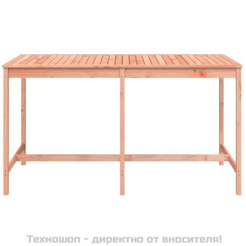 Градинска маса, 203,5x90x110 см, дугласко дърво масив