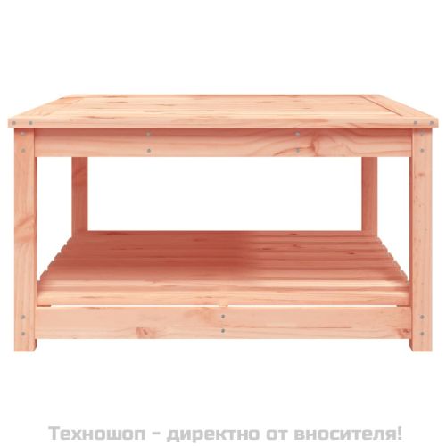 Градинска маса, 82,5x82,5x45 см, дугласко дърво масив