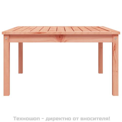 Градинска маса, 82,5x82,5x45 см, дугласко дърво масив