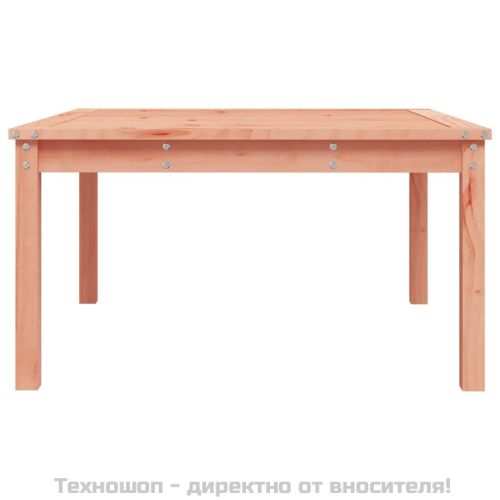 Градинска маса, 82,5x82,5x45 см, дугласко дърво масив