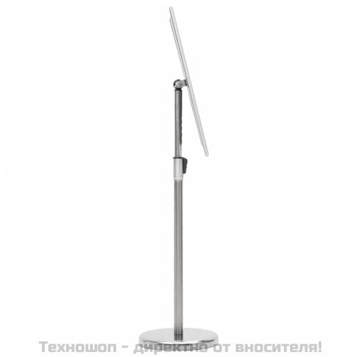 A4 постер борд на стойка, сребрист, алуминиева сплав