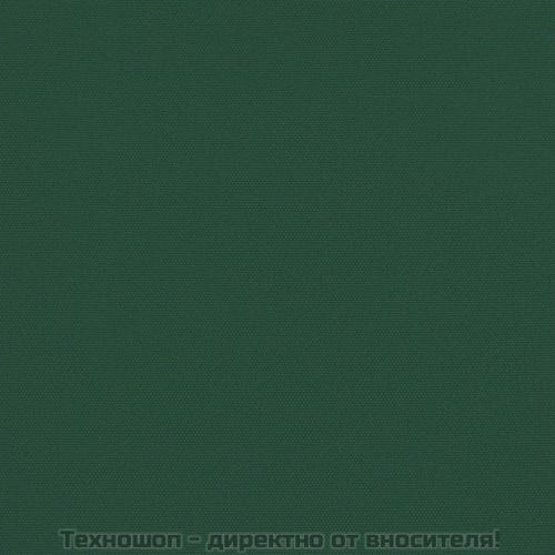 Резервно покривало за чадър с чупещо рамо, зелено, 350 см