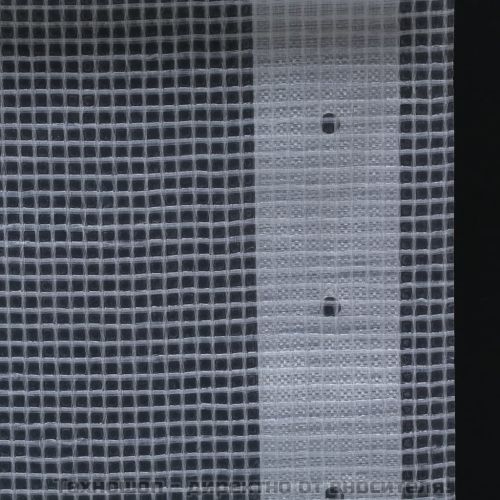 Брезенти тип Лено, 2 бр, 260 г/м², 3x2 м, бели