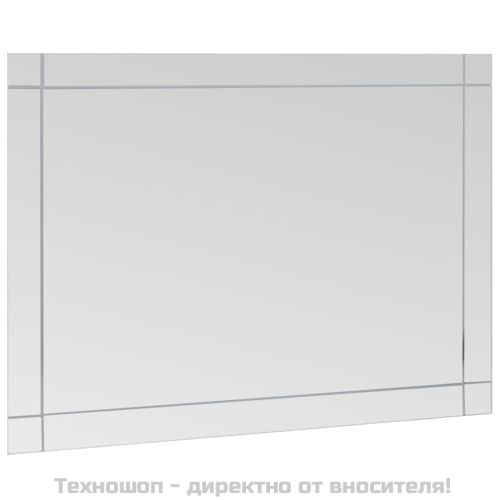 Стенно огледало, 60x40 см, стъкло