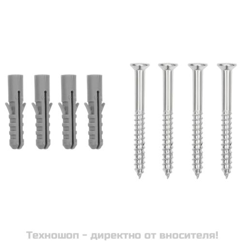 Стойка за велосипеди за 6 велосипеда, поцинкована стомана