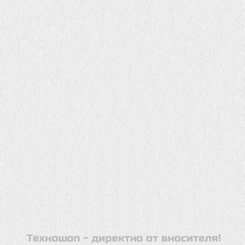 Въртящи се трапезни столове, 2 бр, бели, изкуствена кожа