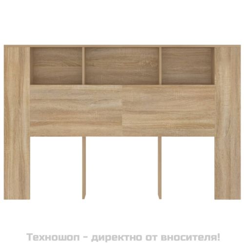 Табла за легло тип шкаф, дъб сонома, 160x18,5x104,5 см