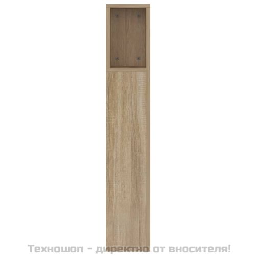 Табла за легло тип шкаф, дъб сонома, 160x18,5x104,5 см