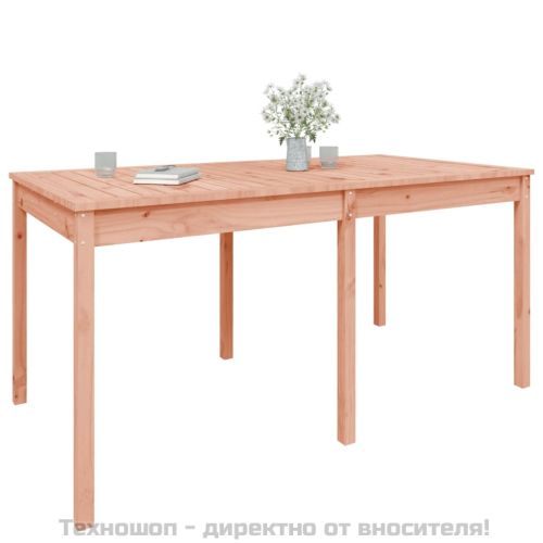 Градинска маса, 159,5x82,5x76 см, дугласко дърво масив