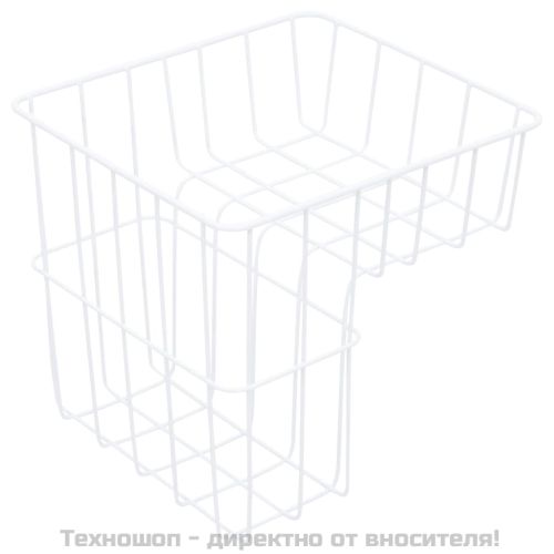 Хладилна кутия с колелца и дръжка черно и сиво 36 л PP и PE