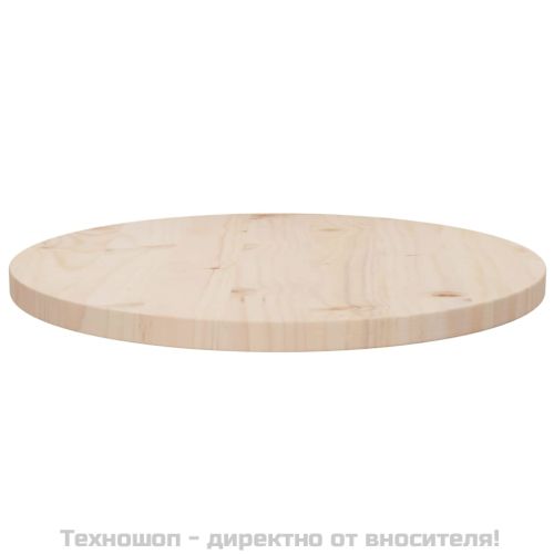 Плот за маса, Ø50x2,5 см, бор масив